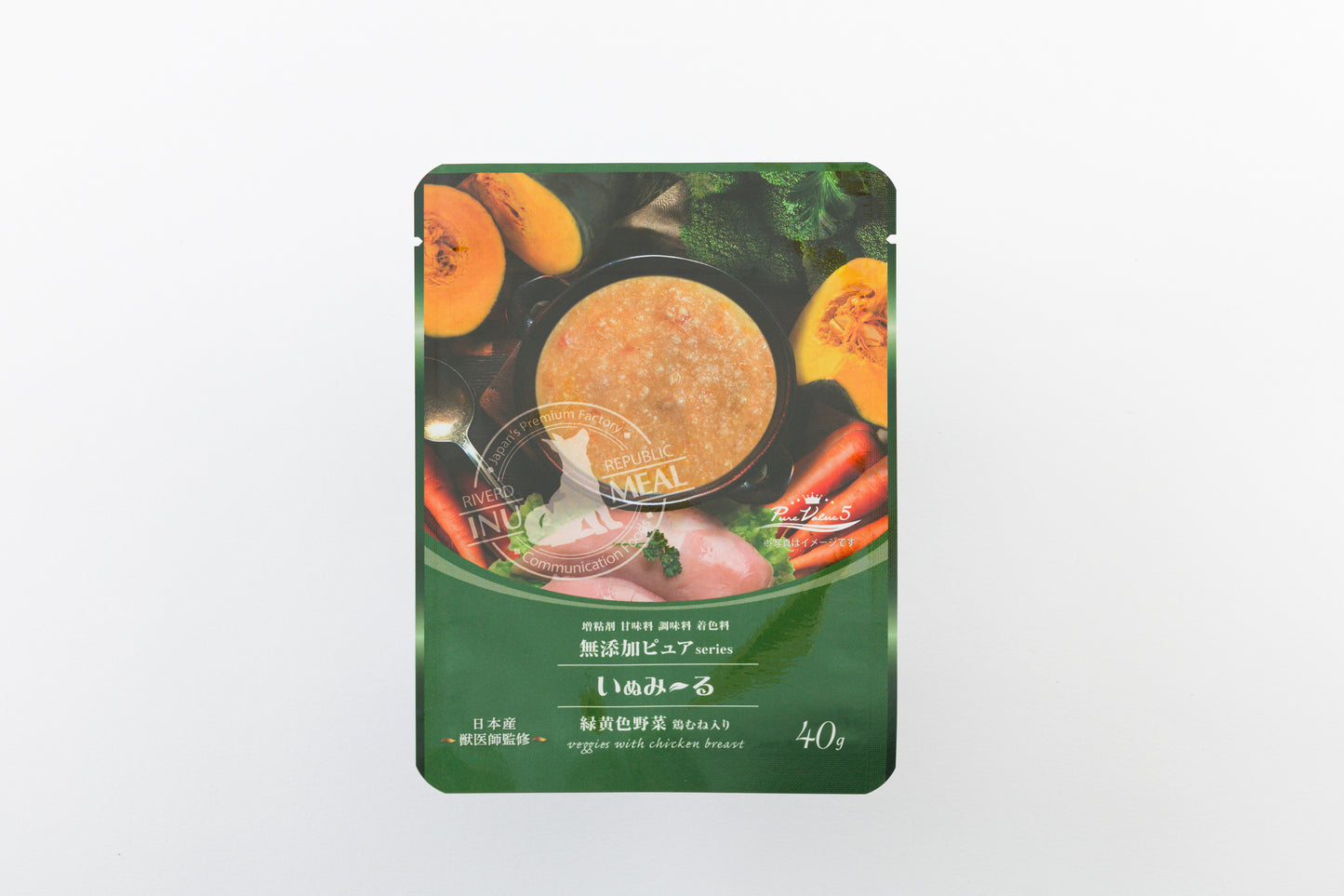 
                  
                    いぬみ～る 無添加ピュア PureValue5 緑黄色野菜 40g×14袋
                  
                